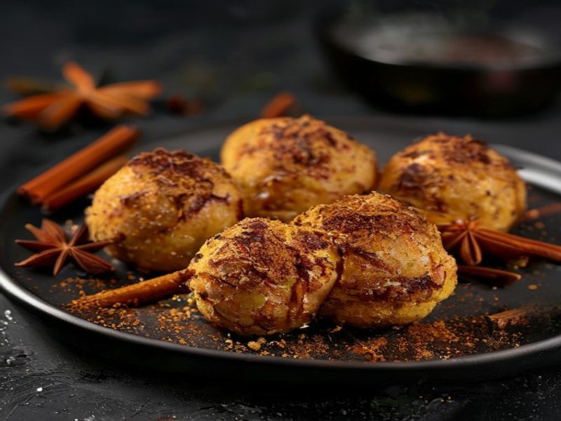 Chai Warp - masala chai spiced loukoumades