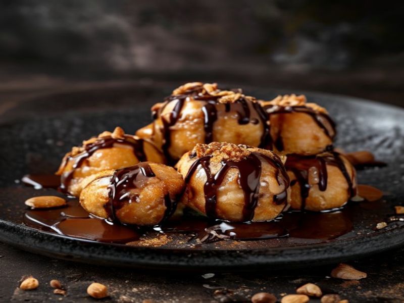 Nova Nutella - Nutella smothered loukoumades