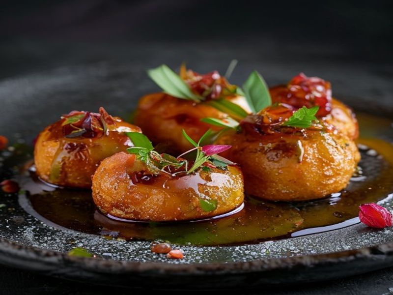 Paan Prism - paan flavored loukoumades